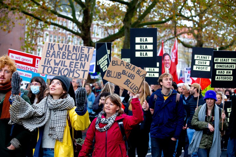12 november 2023: Klimaatmars Amsterdam